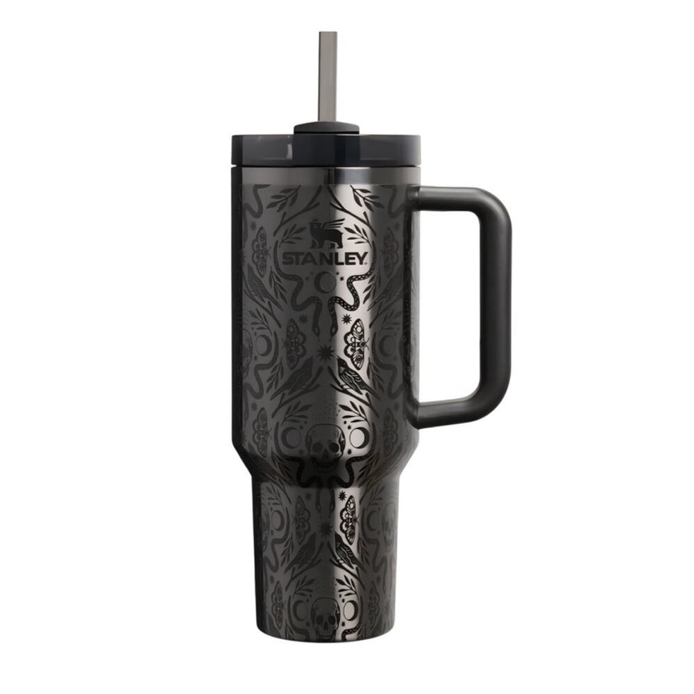 🔥Stanley THE HALLOWEEN QUENCHER H2.0 FLOWSTATE TUMBLER 30 OZ Deadly Damask 🔥